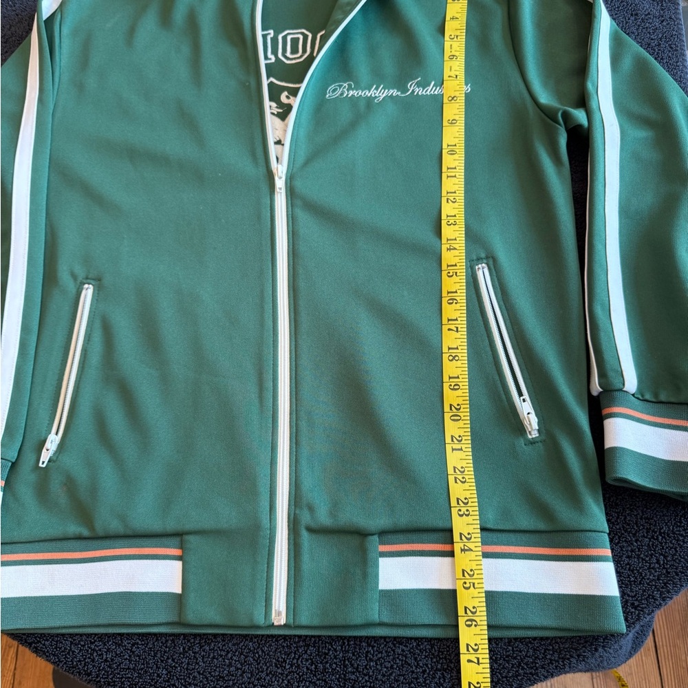 Brooklyn Industries Green Jacket with White and Orange Details - Picture 4 of 7